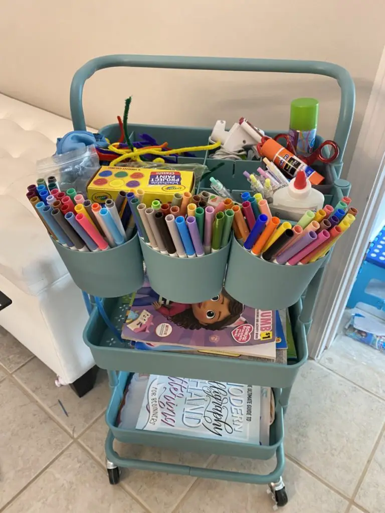 art-cart-for-homeschooling